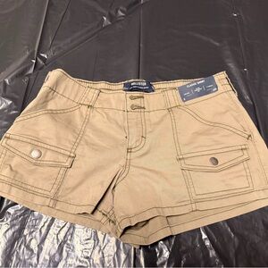 Hollister Khaki Cargo Shorts
